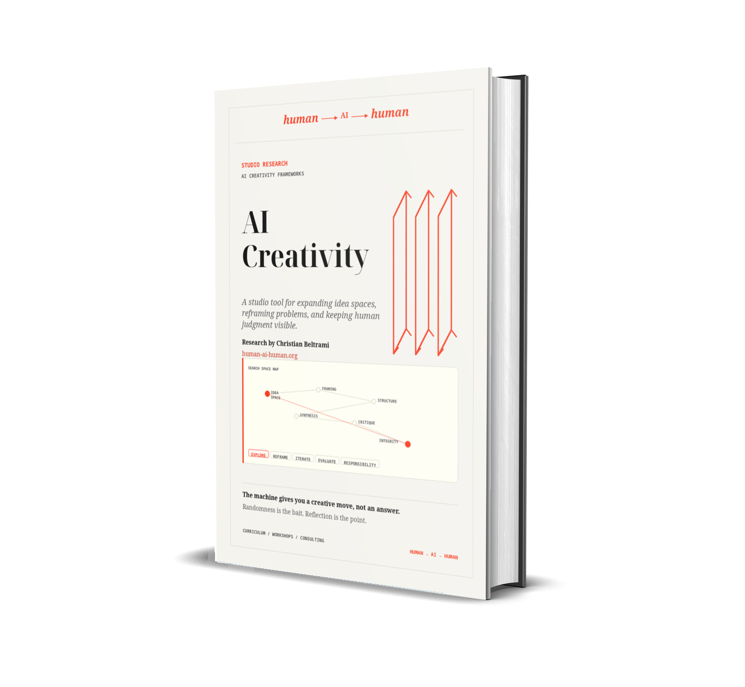 AI Creativity booklet cover